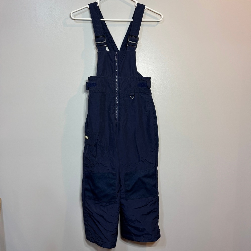 Columbia Kids Snow Bib Ski Pants‎ Jumpsuit Navy Blue Size 6 6X